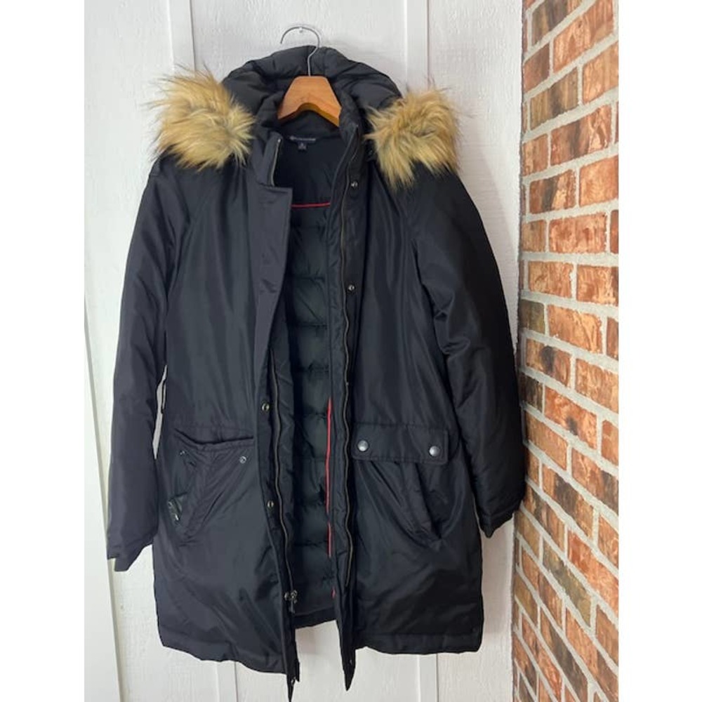 Brooks Brothers Women's Down Parka with Fur-lined Hood